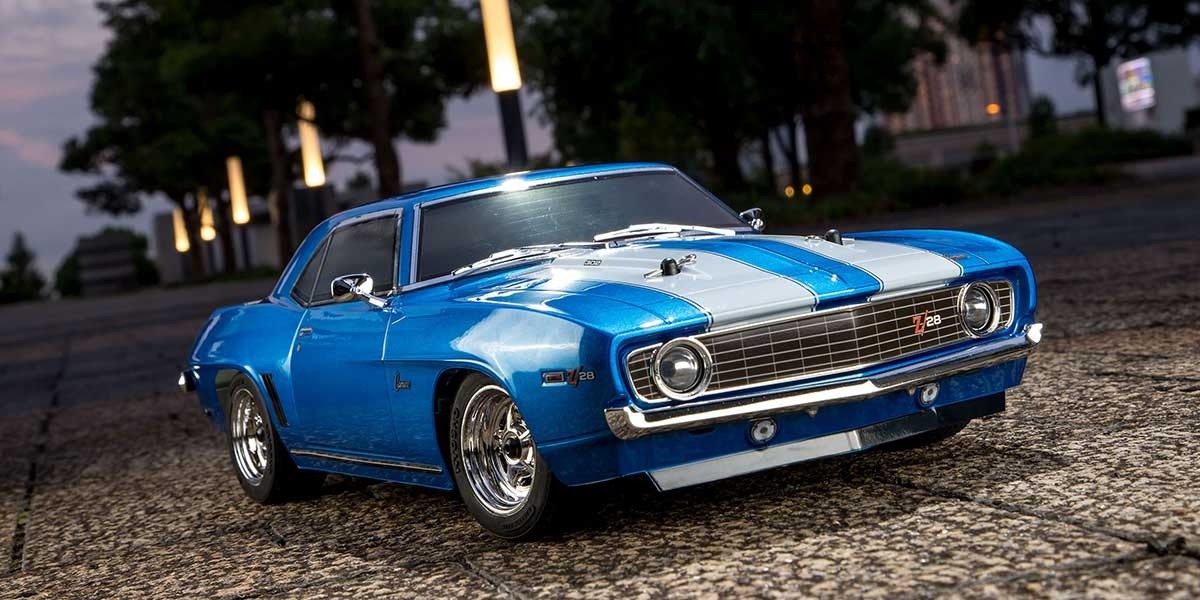 Kyosho FAZER MK2 Chevy Camaro Z28 1969 1:10 Le Mans Blue ReadySet 34418T1C - Abbildung 10