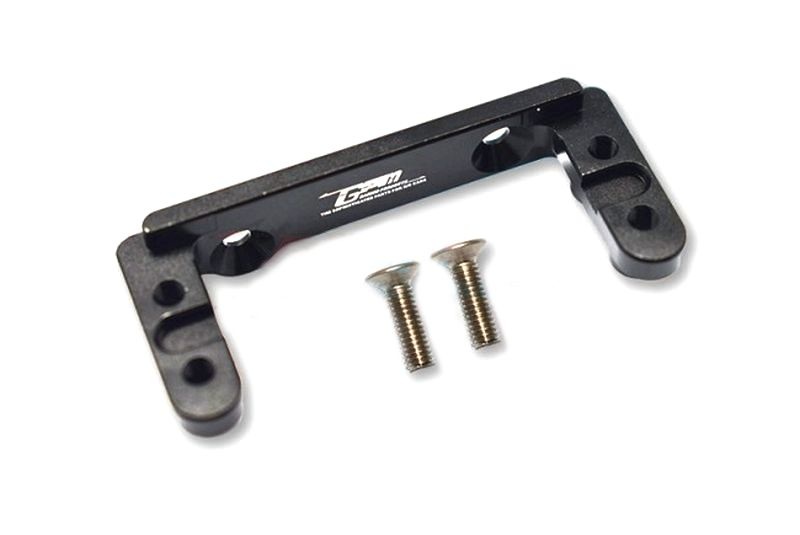 GPM Aluminium Servobefestigung 2-Gang Getriebe schwarz GPM AXIAL SCX6 JEEP JLU WRANGLER SCX6024BBK