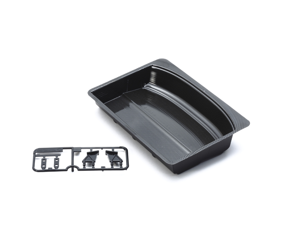 Tamiya 54688 TC Racing Heckspoiler Set (2) Carb.-Look 300054688