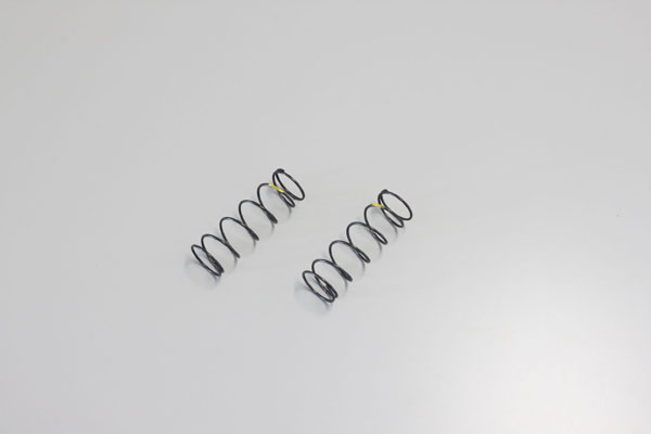 Kyosho FEDERN BIG BORE  (HART) GELB (2) GROESSE M W5304V XGS022