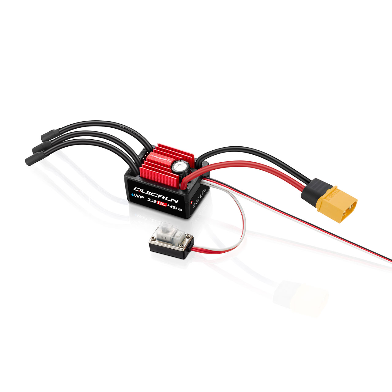 Hobbywing QuicRun WP12BL45 G2 Brushless Regler 45A 2-3s für 1:12 30107000