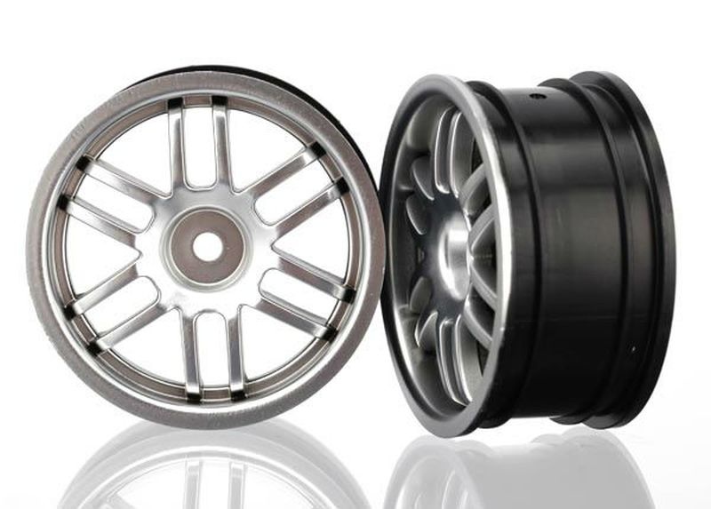 Traxxas 7371A Felgen satin-chrome