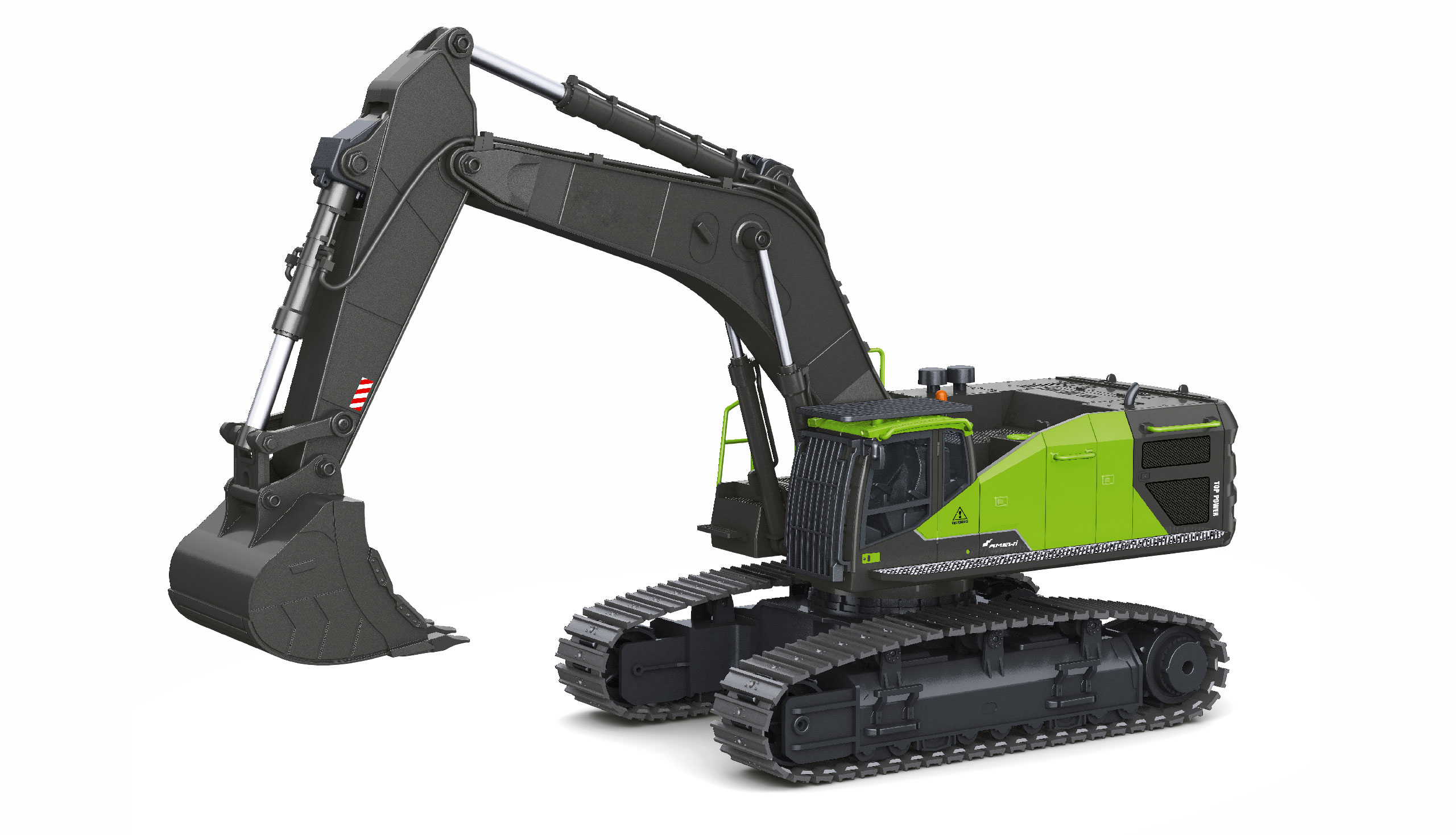 Amewi ACV730 V3 Raupenbagger 1:14 RTR grau-grün 22516