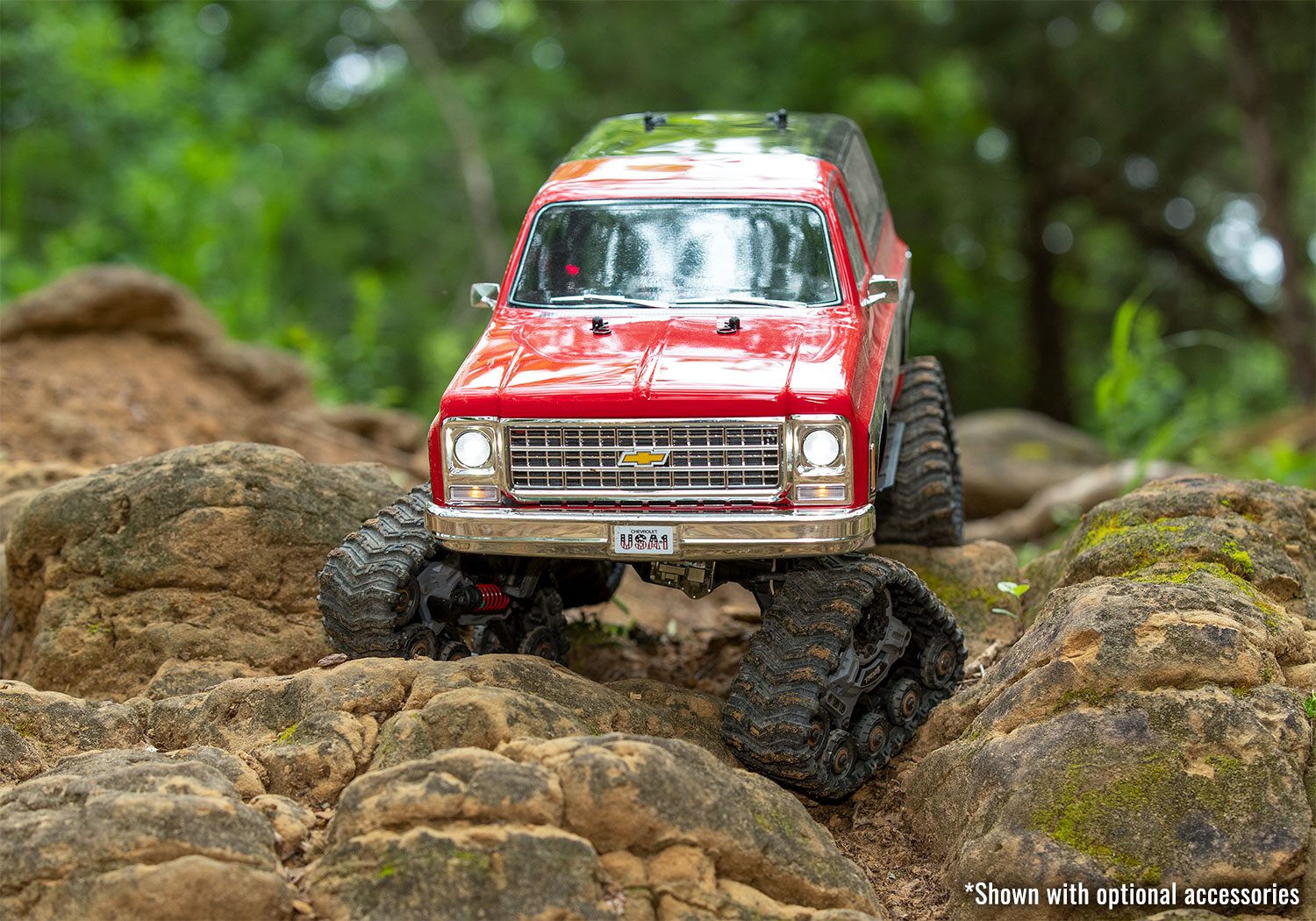 Traxxas 8880 TRX-4 All-Terrain Traxx Kettenantrieb (Komplett-Set v/h) - Abbildung 6