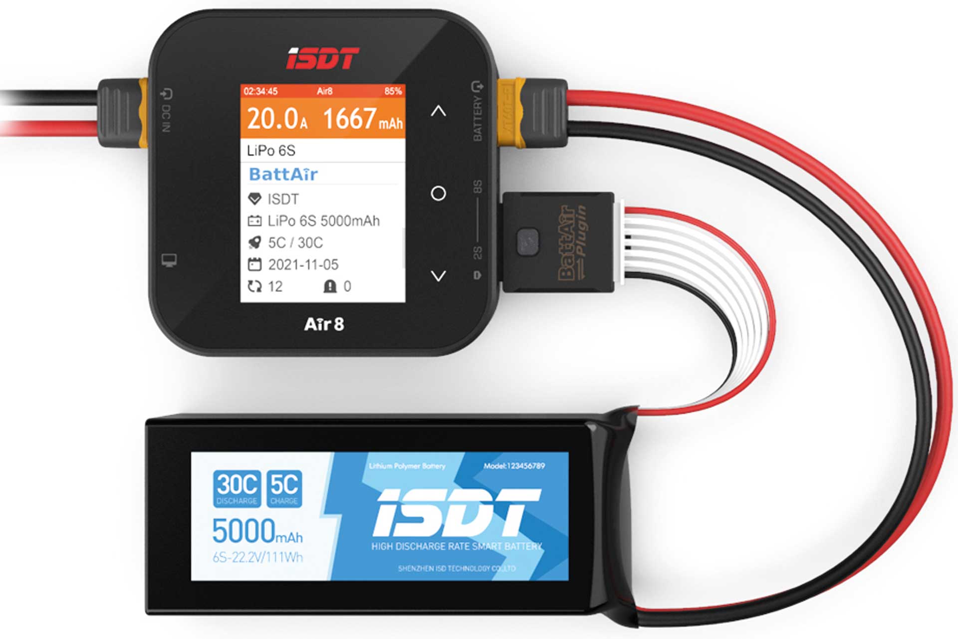 ISDT BattAir Plugin 5-6S BAP6