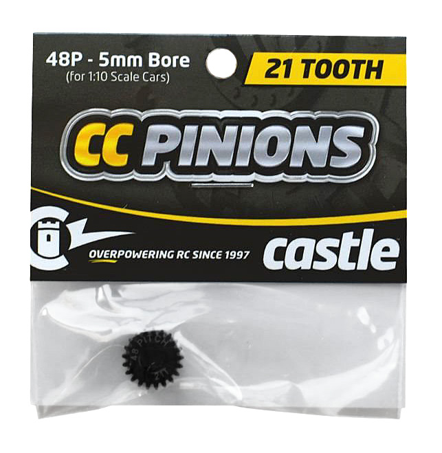Castle Ritzel Stahl 21 Zähne 48P - 5mm 010-0065-40