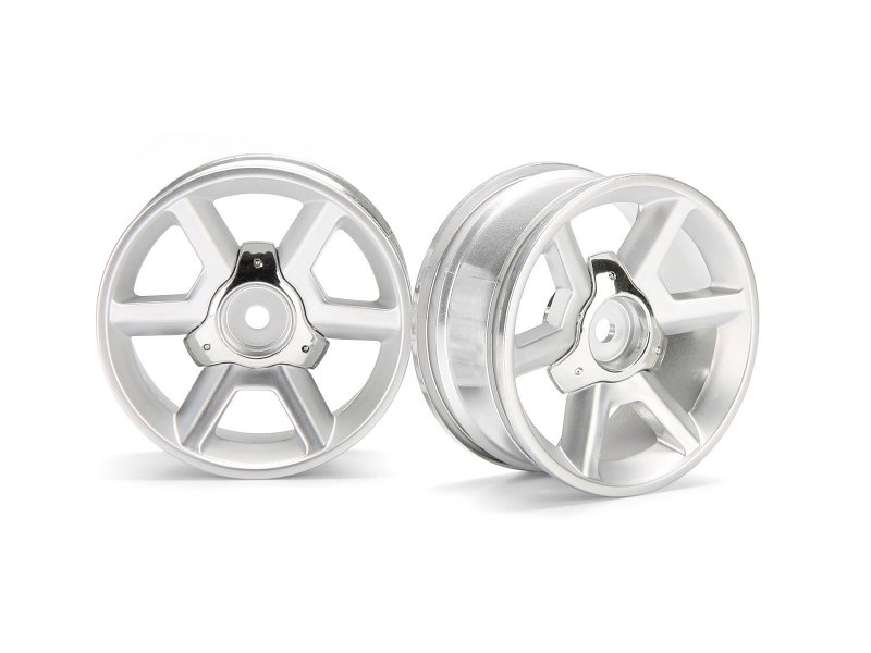 HPI GT Felge Silber (6mm Offset/2St) 33471 - Abbildung 1