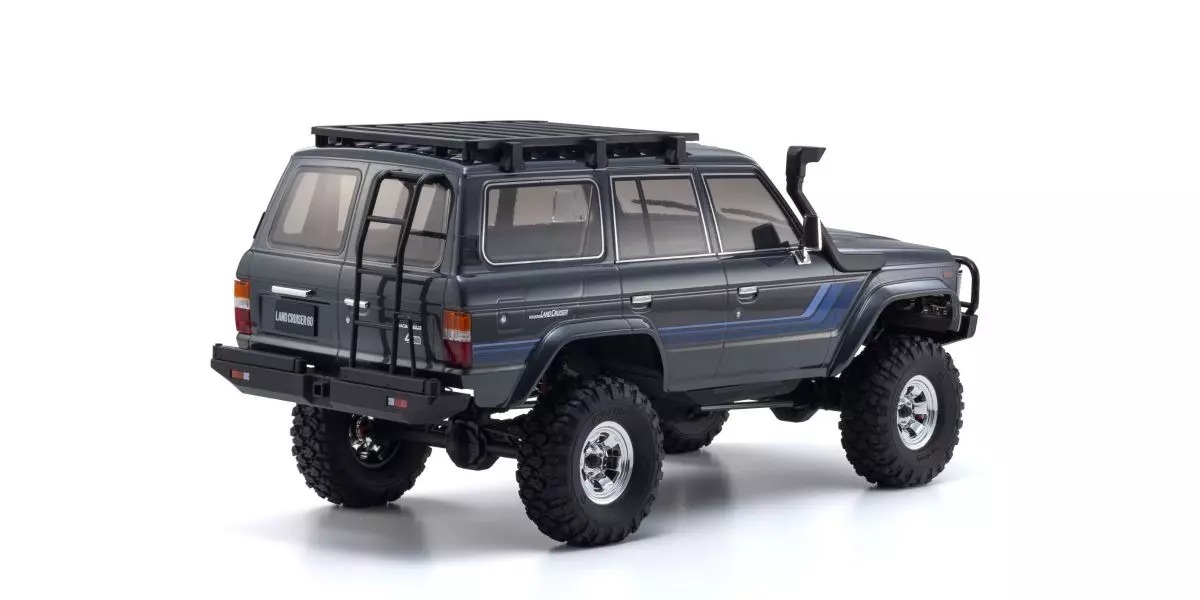 Kyosho KC10 Toyota Land Cruiser 60 Crawler Blau 4WD 1:10 Readyset 34801T2B - Abbildung 2