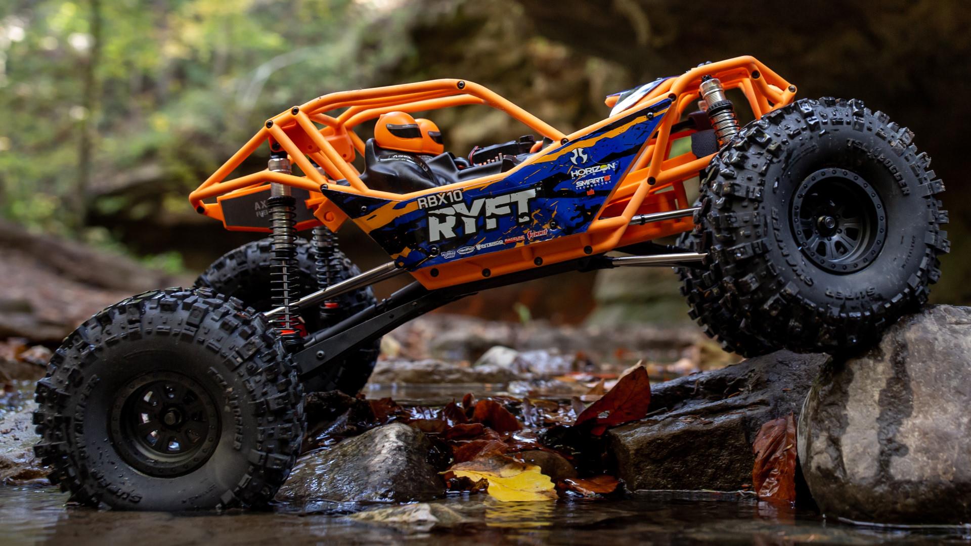 Axial 1/10 RBX10 Ryft 4WD Brushless Rock Bouncer RTR Orange AXI03005