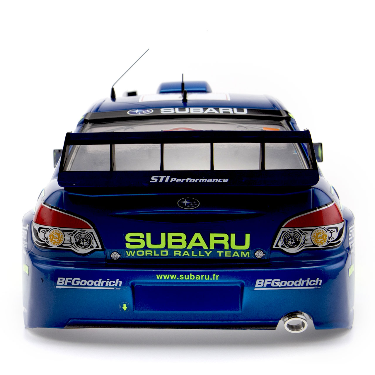 Killerbody Subaru Impreza WRC 2007 Karosserie Blau lackiert 195mm RTU KB48762