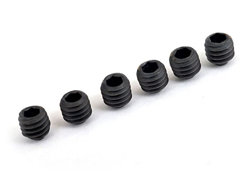 Traxxas Schrauben-Set (Grub) 4mm (mit HD-Schraubenlack) (6) 4897X