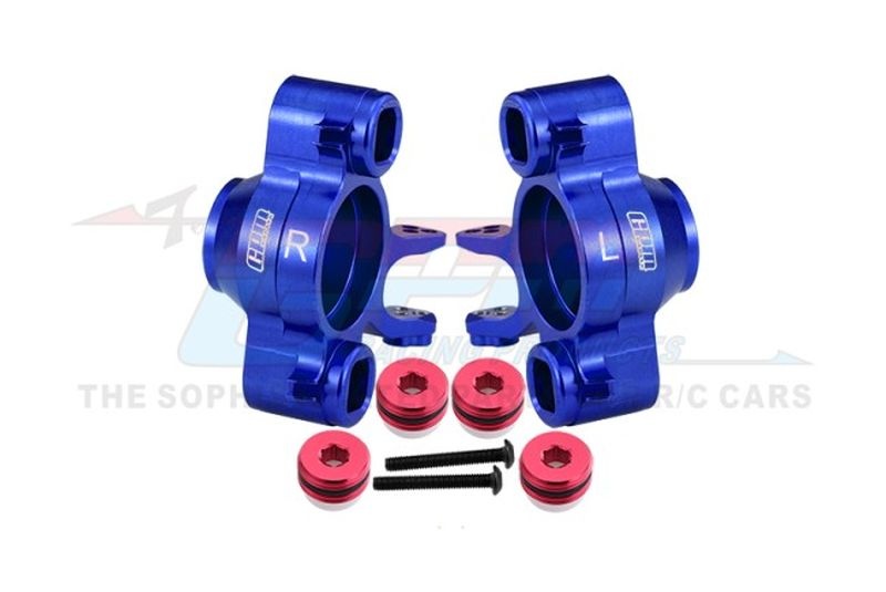 GPM Aluminium Lenkhebel v/h blau TRX 1/10 E-Revo ER2021NB