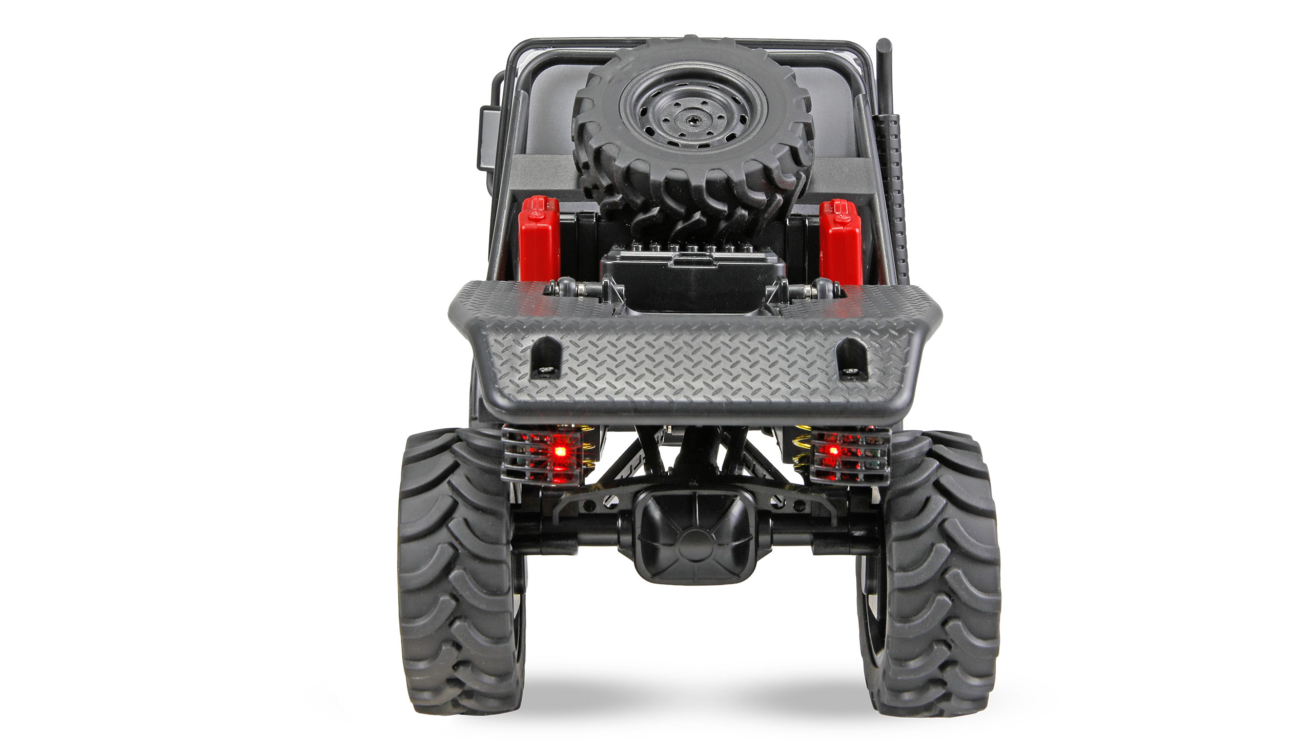 Amewi Mercedes-Benz Unimog U4000 Scale Crawler 4WD 1:18 RTR grau 22768