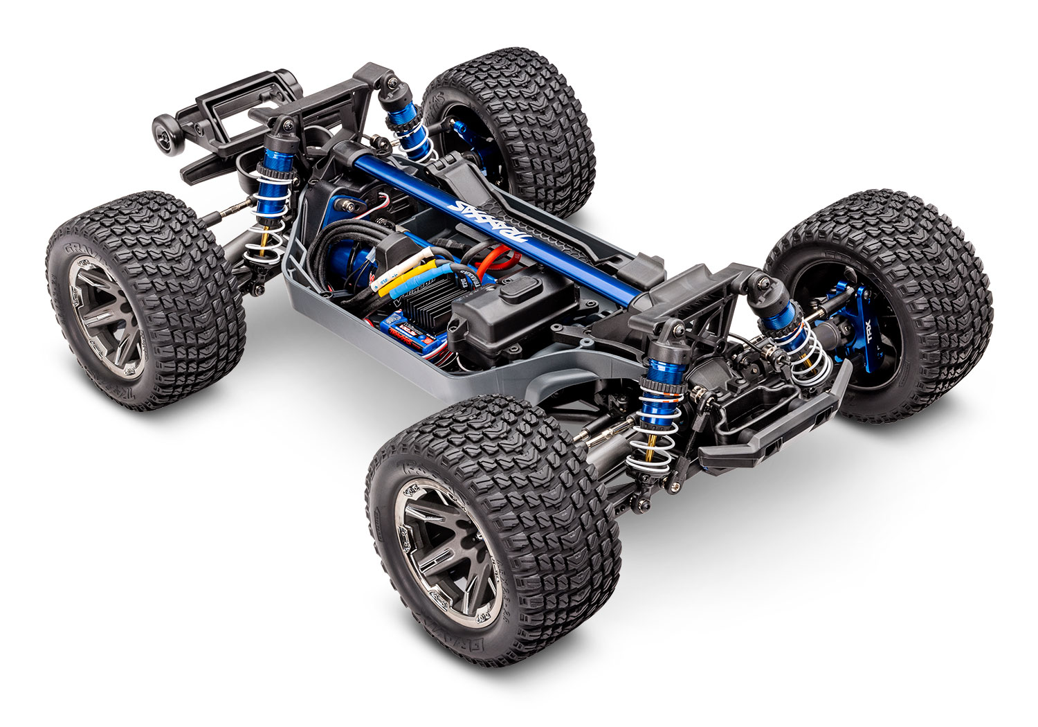 Traxxas Rustler 4X4 Ultimate grün 1/10 Brushless Stadium Truck RTR 67097-4 - Abbildung 6