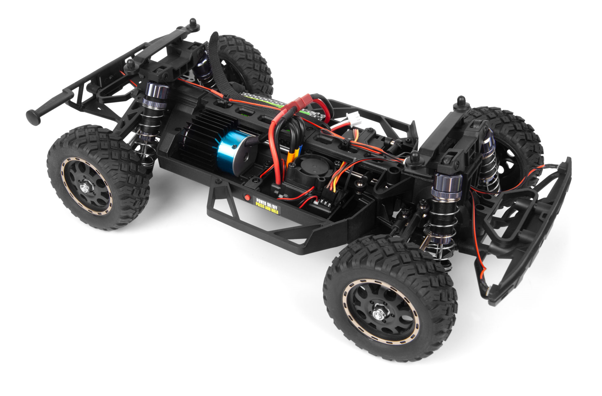 BLACKZON Viper SC 1/16 4WD Short Course Truck Blau/Grün 540274 - Abbildung 4