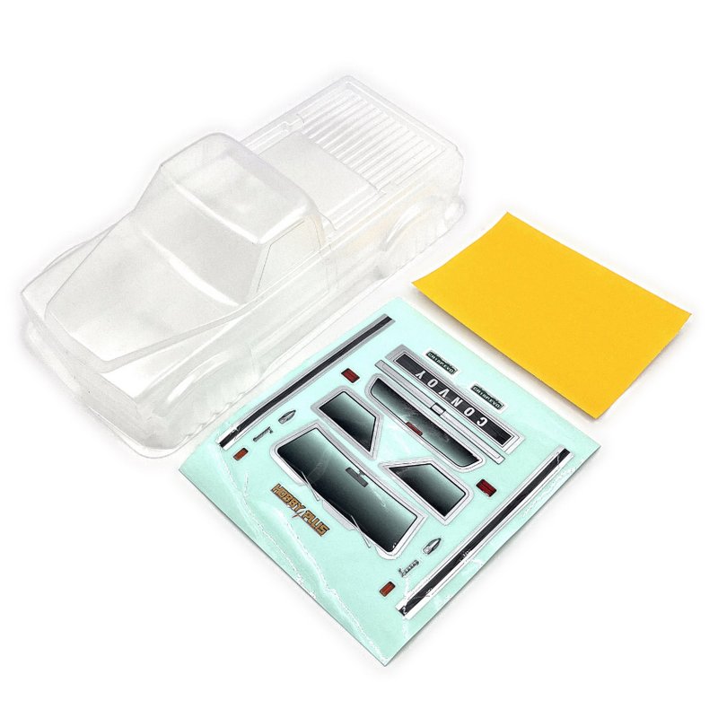 Hobby Plus Clear Lexan Body, Convoy V2 240537