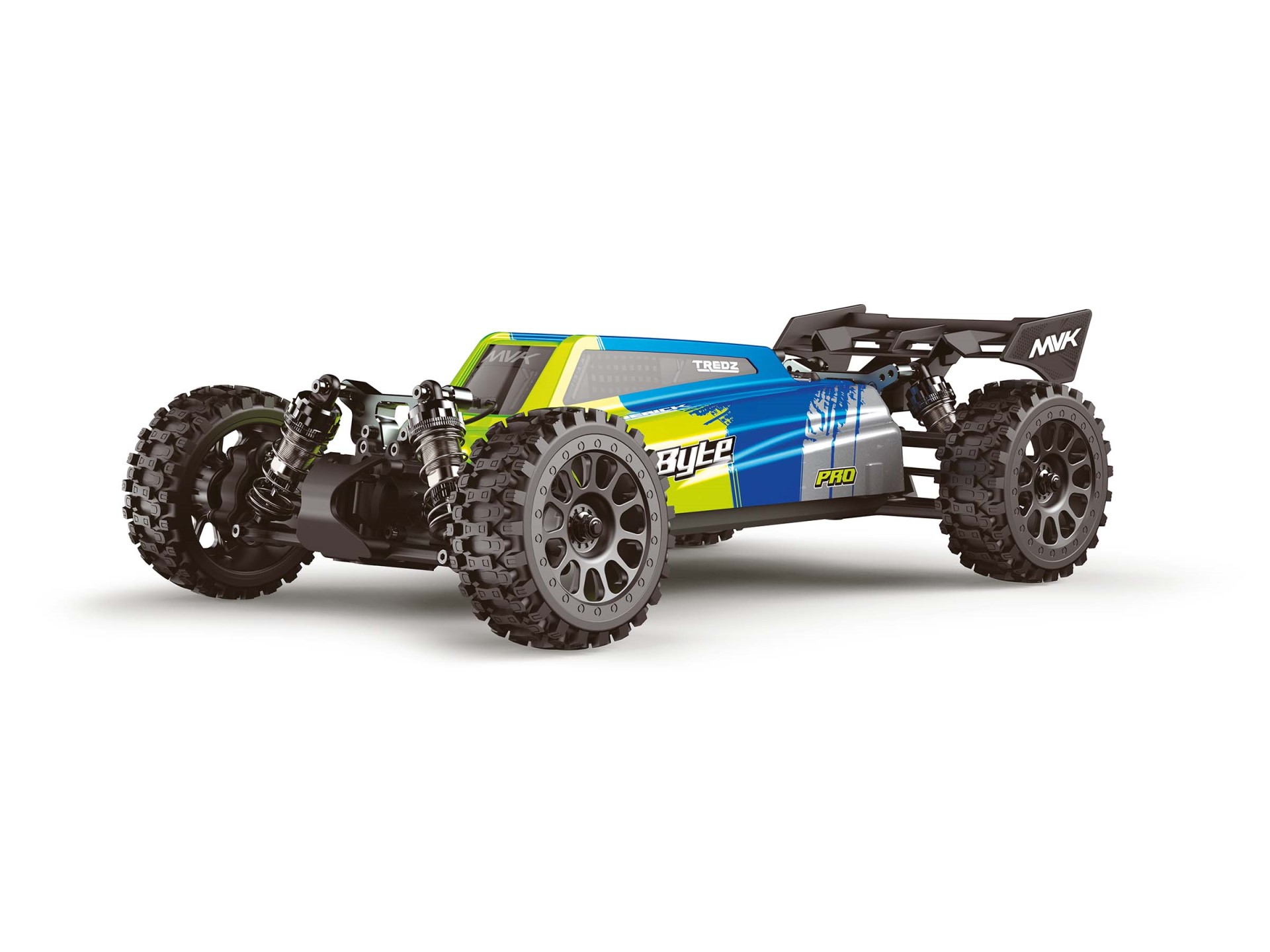 Maverick QByte XB Flux 1/12 Brushless Buggy fluoreszierend Grün 151403 - Abbildung 1