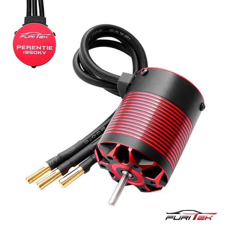 FURITEK Perentie 10-Pole Inrunner Brushless Motor 1950kv für 1/10 Modelle FUR-2200