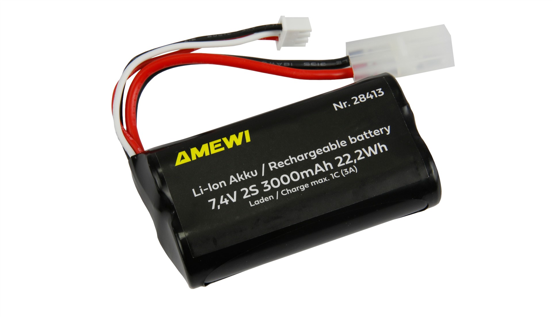 Amewi Li-Ion Akku 2S 7,4V 3000mAh Tamiya 28413