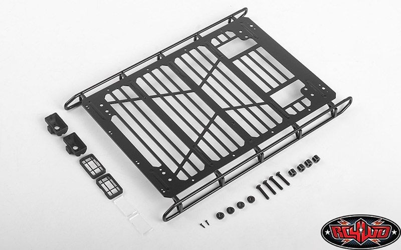 RC4WD Adventure Roof Rack w/ Rear Lights for Traxxas TRX-4 Mercede VVV-C0855