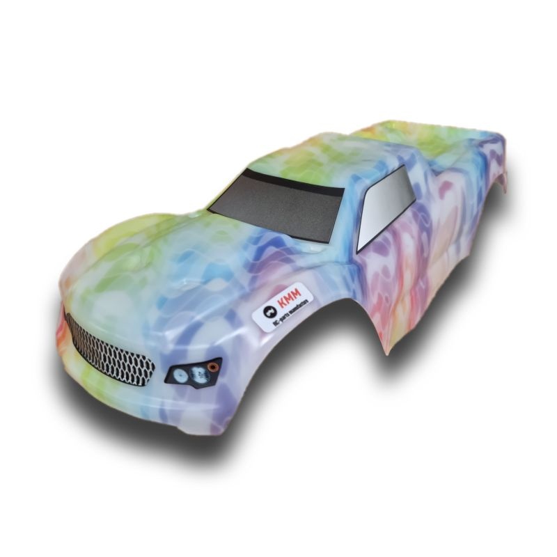 KMM Karo KMM unbreakable +Dekor Neon-Designprint für TRAXXAS Wide-MAXX KMM001002NE