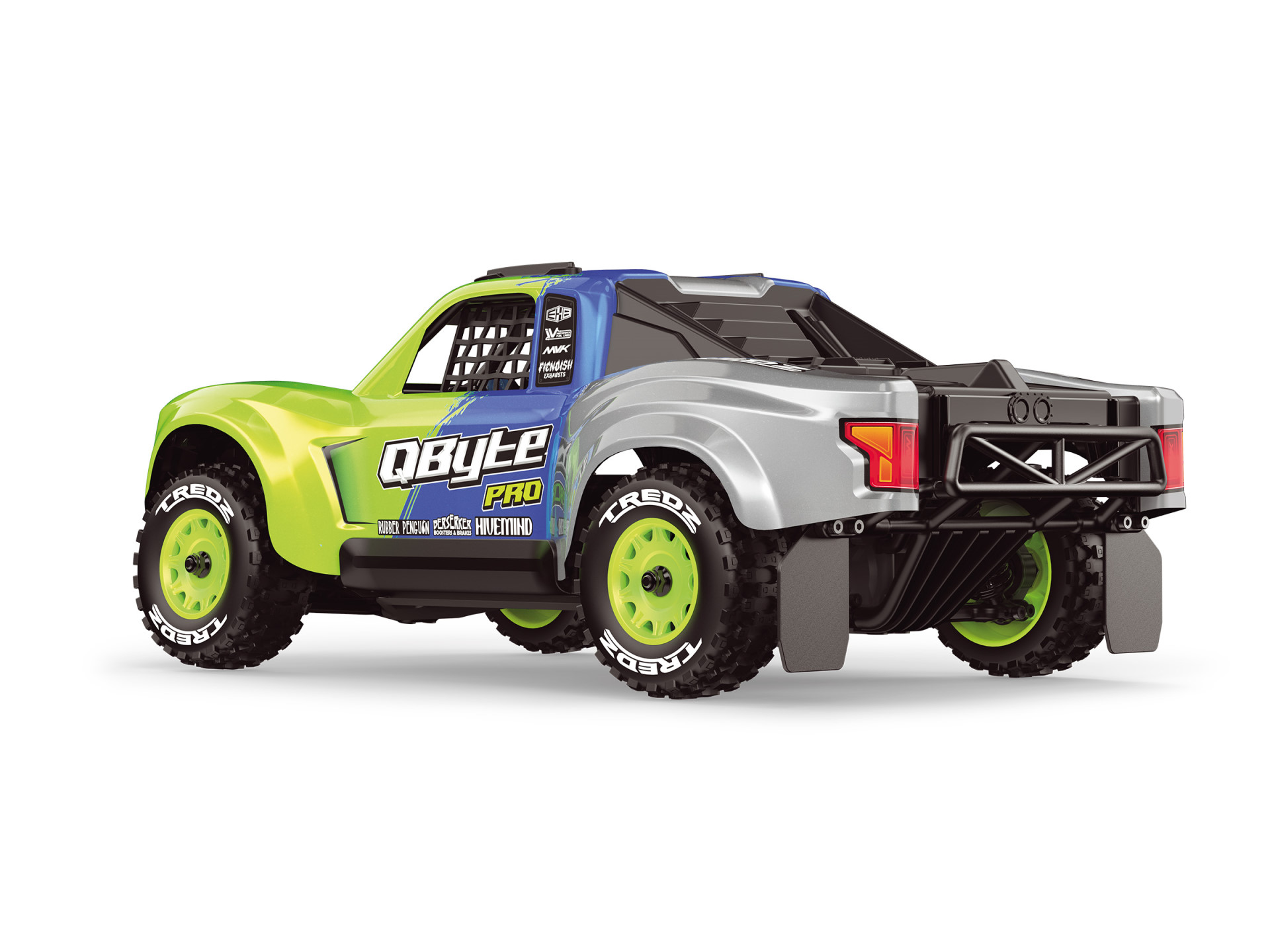 Maverick QByte SC Pro 1/12 Brushless Short Course Truck Fluoreszierend Grün MV151203 - Abbildung 2