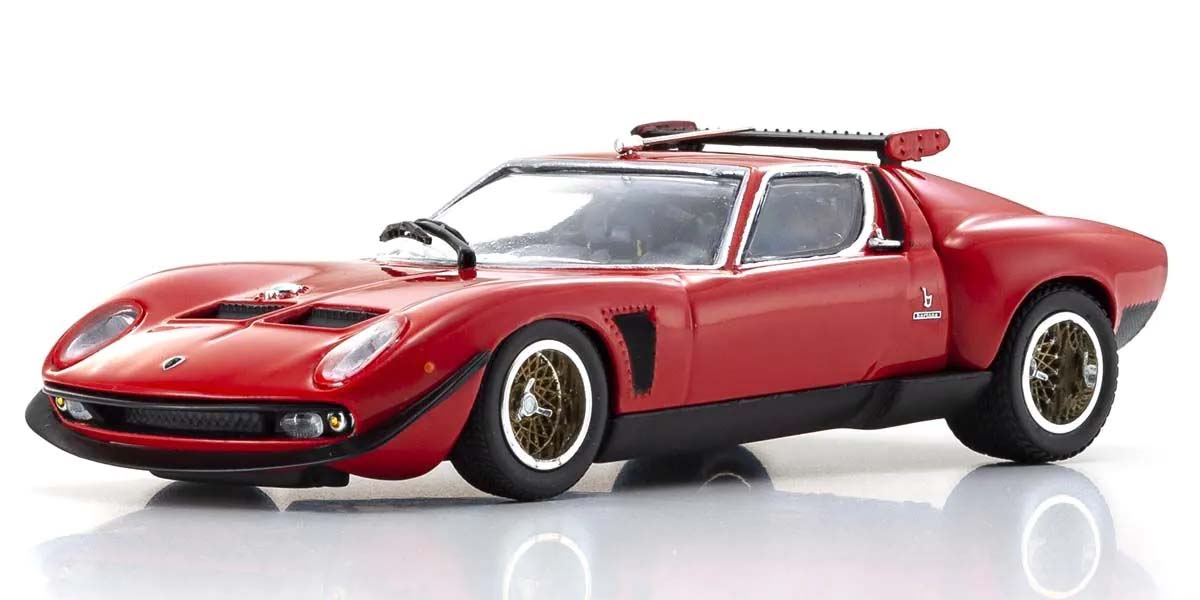 Kyosho 1:43 Lamborghini Miura SVR 1970 Rot 03203R - Abbildung 1