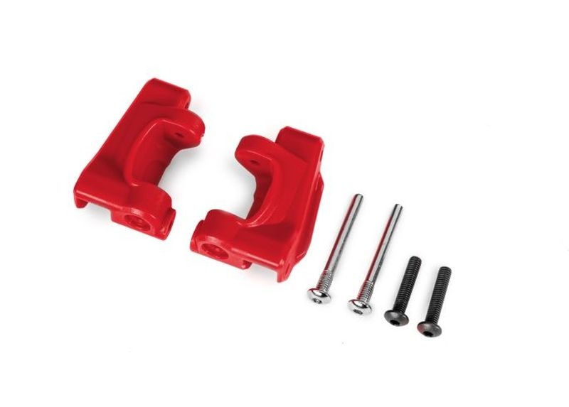 Traxxas Caster-Blocks HD l/r rot für TRX9182 Bandit, Drag Slash 9135-RED