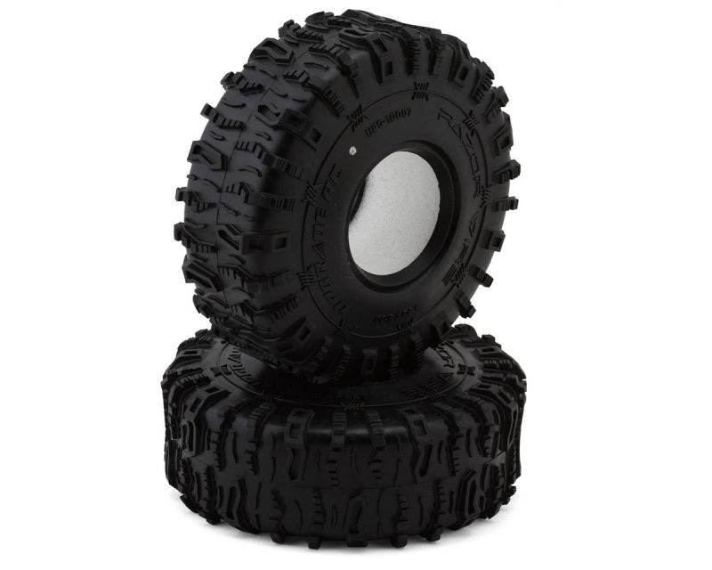 Upgrade RC Razor Wire 1.9 Extreme Performance Reifen soft (2) für Crawler (127x47mm, ID 48.26mm)