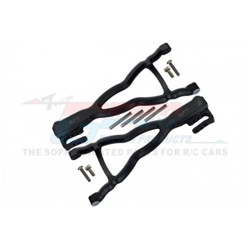 GPM Aluminium Querlenker hinten unten schwarz TRX 1/10 E-Revo Alt & 2.0, Revo, Summit ER056BK