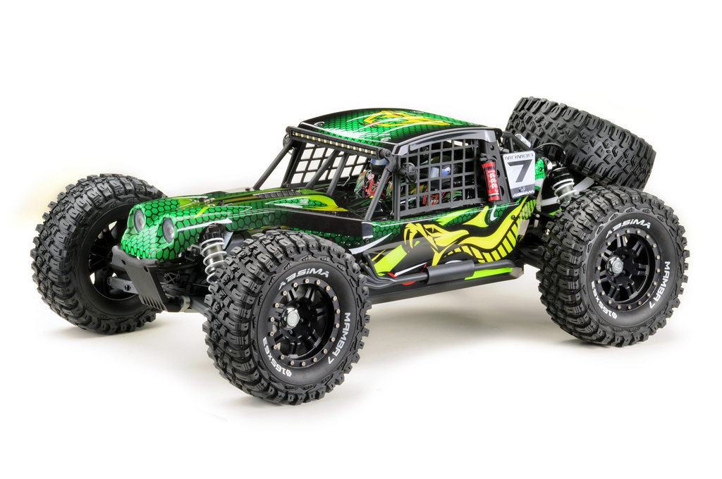 Absima Elektro RC Rock Racer MAMBA 7 Grün 6S BL RTR 17001 - Abbildung 1