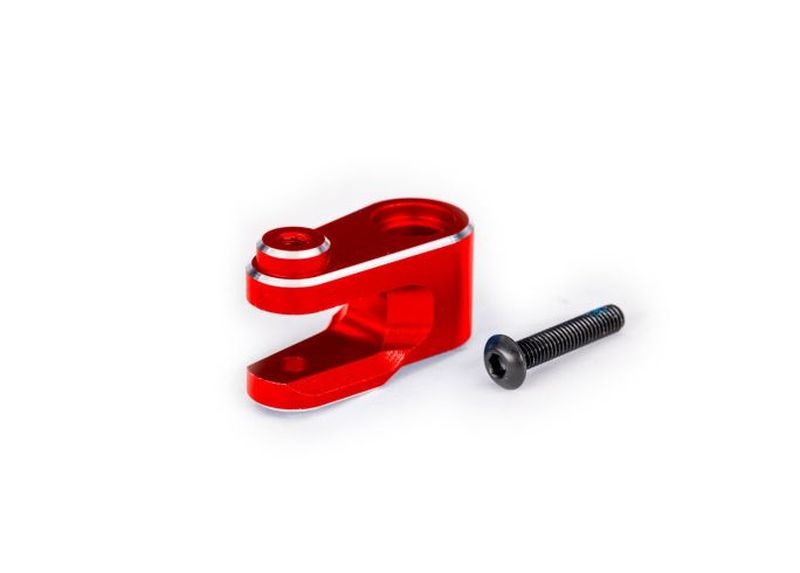 Traxxas Lenkung Servohorn Alu rot Maxx Slash 10247-RED