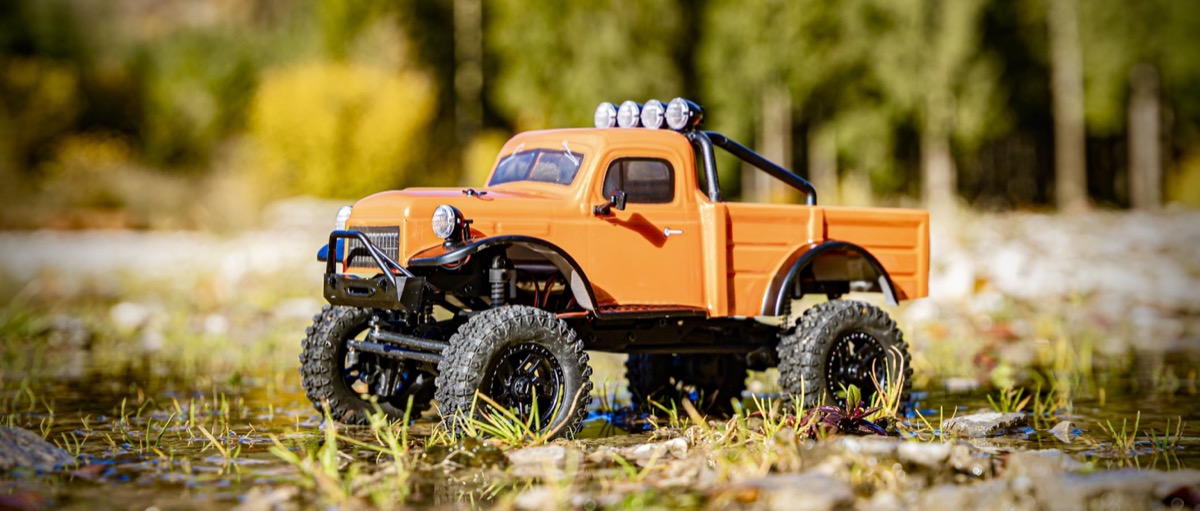 Absima 1:18 RC Mini PRO EVO Crawler "Power Wagon V2" orange 4WD RTR 18022V2