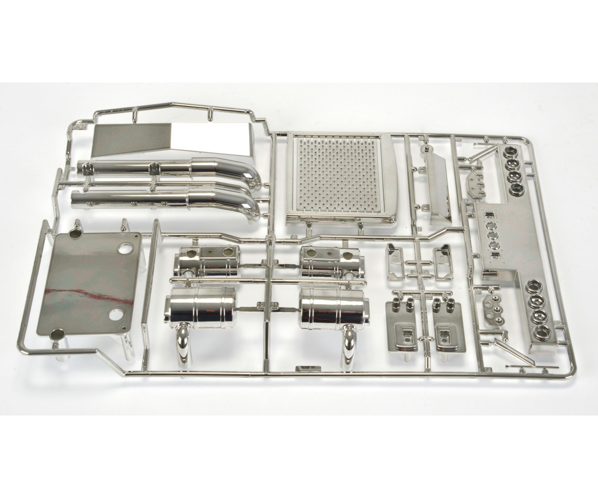 Tamiya 25174 Q-Teile Kühlergrill chrom Grand Hauler 319225174