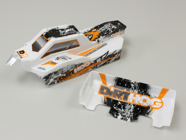 Kyosho KAROSSERIE EP DIRT HOG T1  ORANGE FAB203