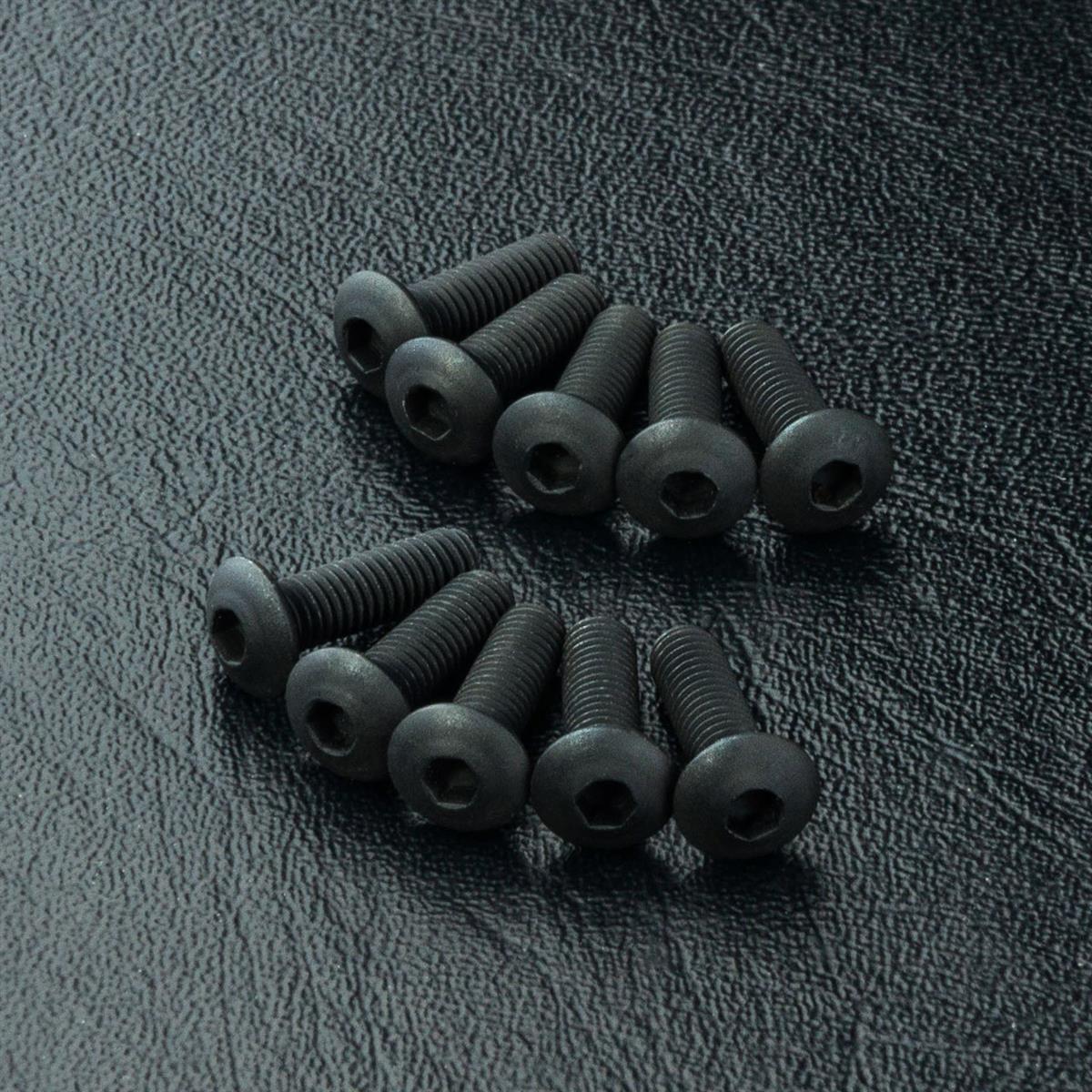 110026 Rundkopfschraube Innensechskant M3x10mm (10 Stück)