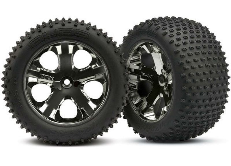 Traxxas Reifen verklebt auf Felge 3770A