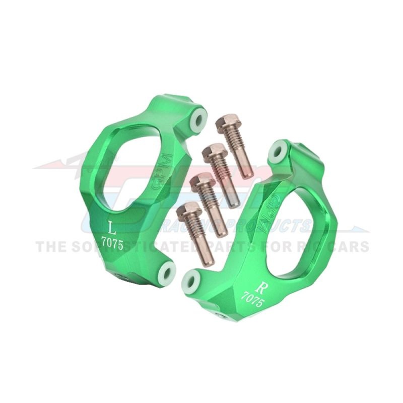 GPM Aluminium C-Hubs vorn grün TRX Maxx, Maxx Slash TXMS019NG