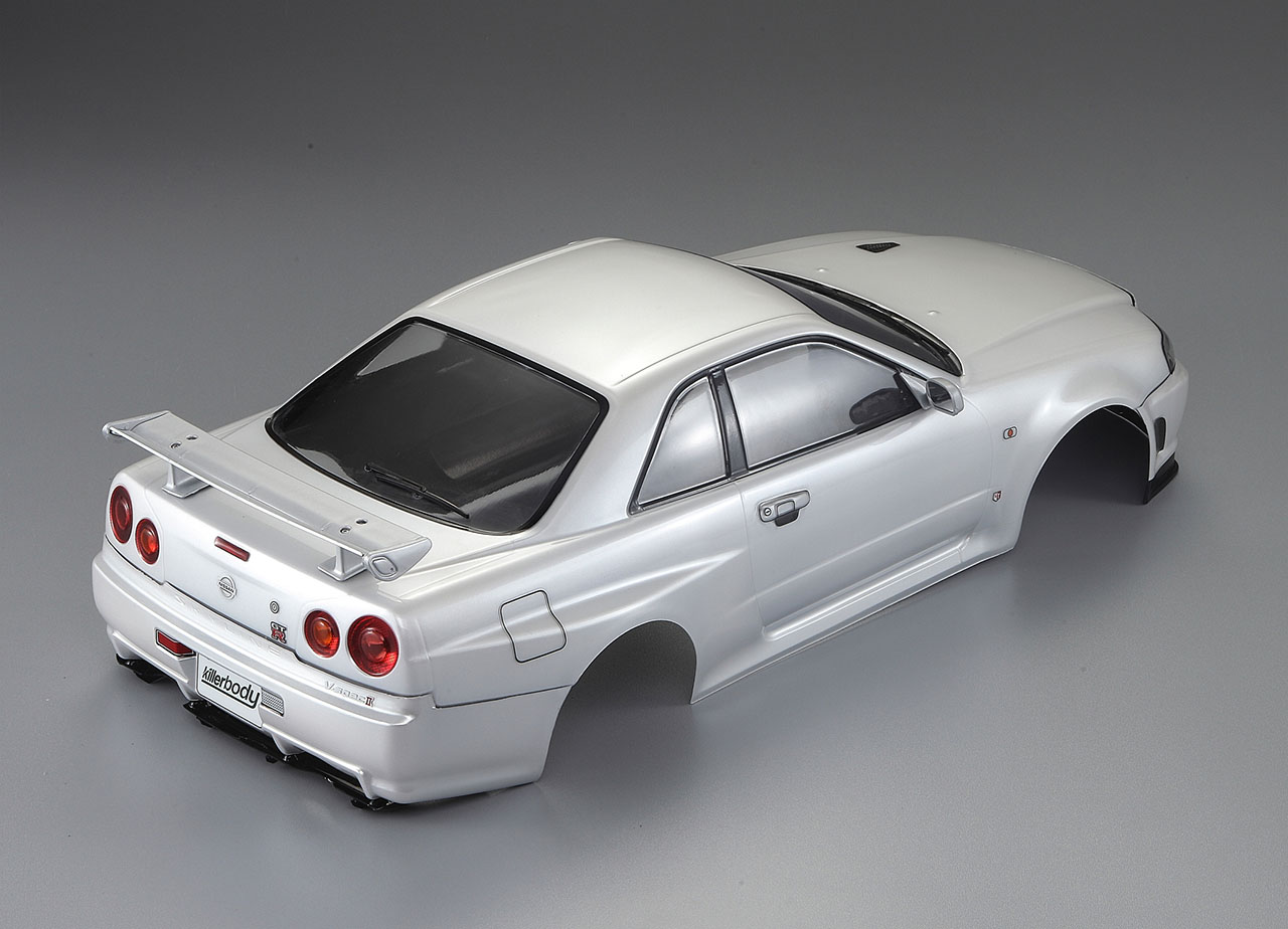 KB48644 Nissan Skyline R34 Karosserie Perl Weiß 195mm RTU