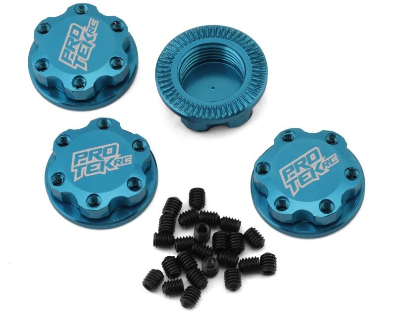ProTek RC Magnetische Radmuttern blau 17mm (4)  PTK-2037
