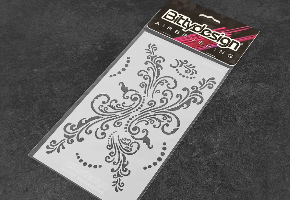 Bittydesign Vinyl stencil - Floreal STC-020