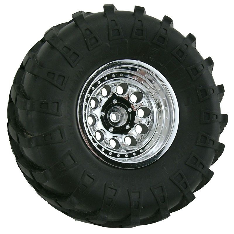 RPM Revolver Chrome Crawler Wheels - Wide 82233