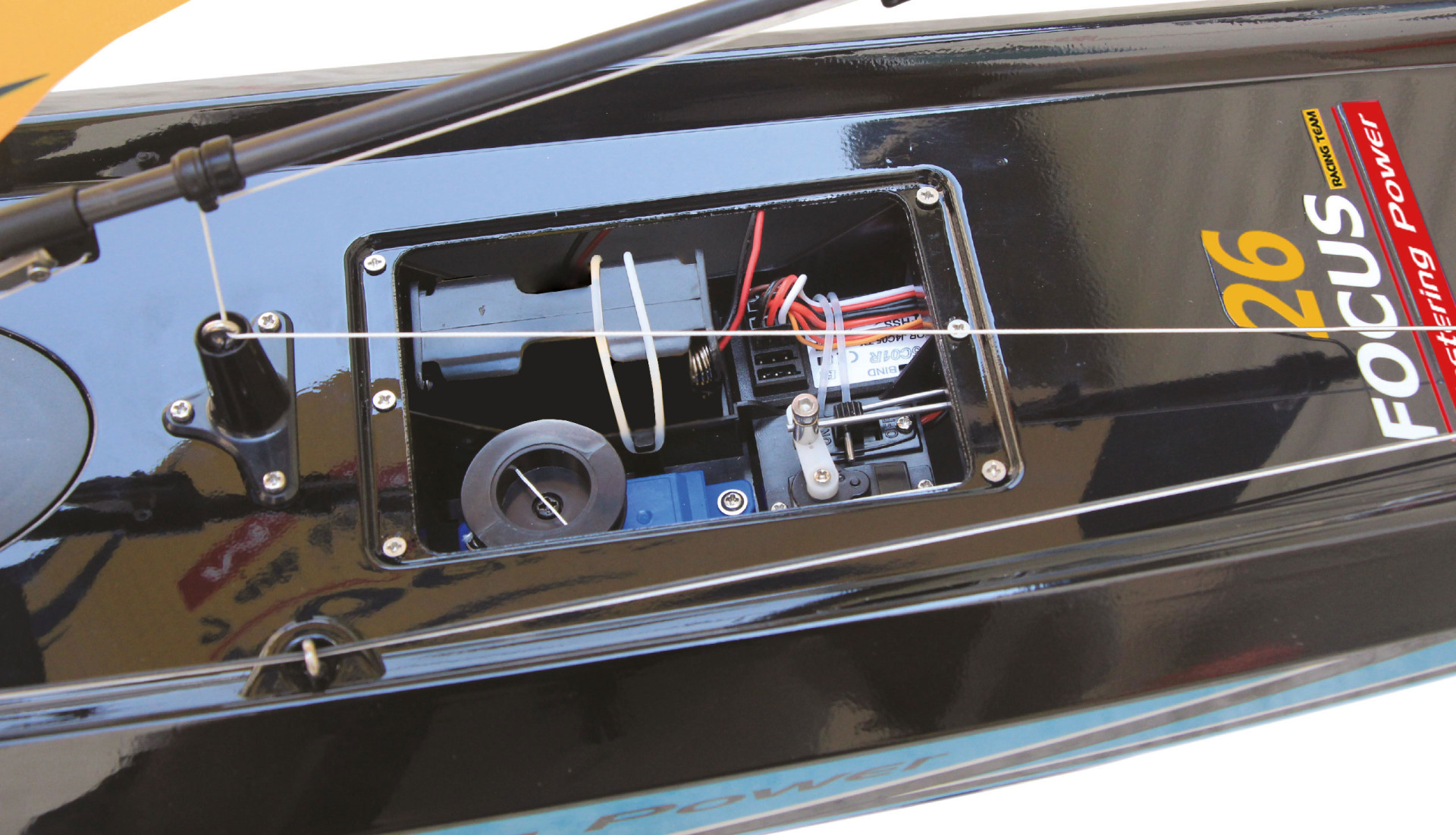 Joysway Focus III Racing Segelyacht 100cm 2,4GHz RTR blau 26099 - Abbildung 5
