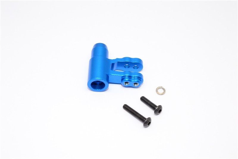 GPM Alu Servohorn blau Traxxas X-MAXX