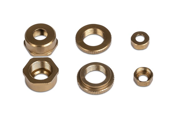 MAVERICK Aluminum Dämpfer Kappen / Shock Cap Set 150329