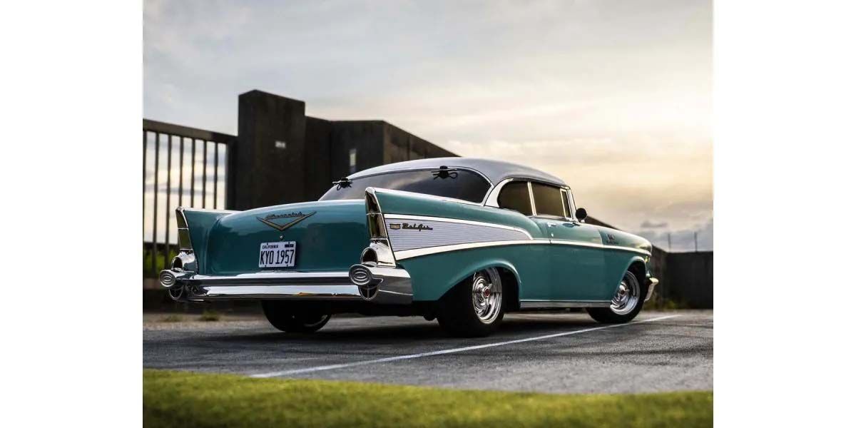 Kyosho FAZER MK2 (L) Chevy Bel Air Coupe 1957 Turquoise 1:10 Readyset 34433 - Abbildung 8