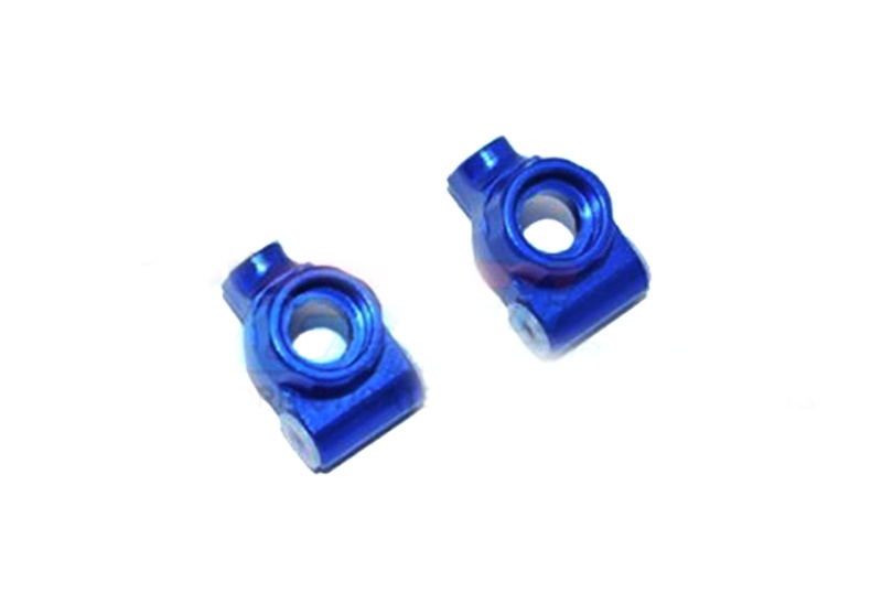 GPM ALUMINUM REAR KNUCKLE ARM -2PC SET Team Losi Mini-T 2.0 blau
