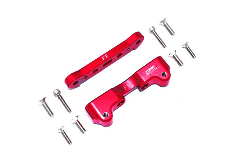 GPM Aluminium Querlenkerbefestigung unten vorne rot ARRMA Kraton, Outcast 8s MAKX008AR