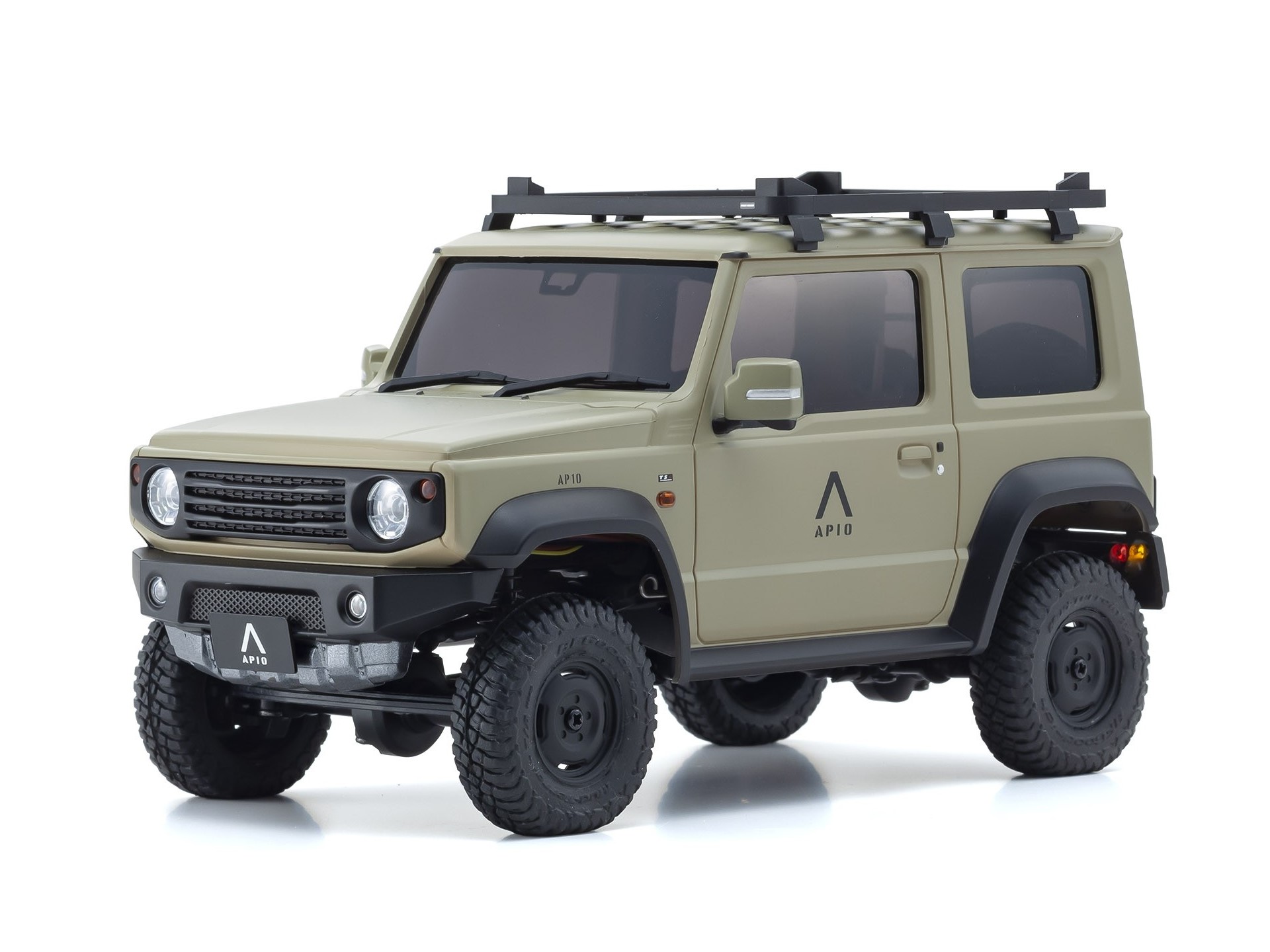 Kyosho Mini-Z 4X4 MX-01 Suzuki Jimny Sierra Apio TS4 Khaki (KT531P) 32525K - Abbildung 1