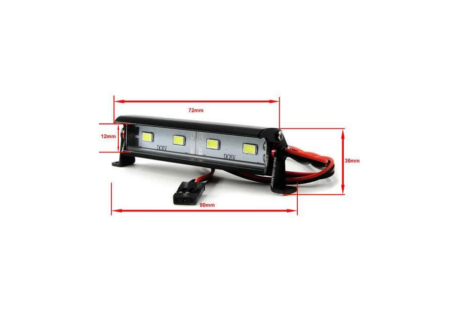 HRC Lichtset Multi-LED Dachleuchten Block 4xLED JR Stecker HRC8726-4 - Abbildung 2